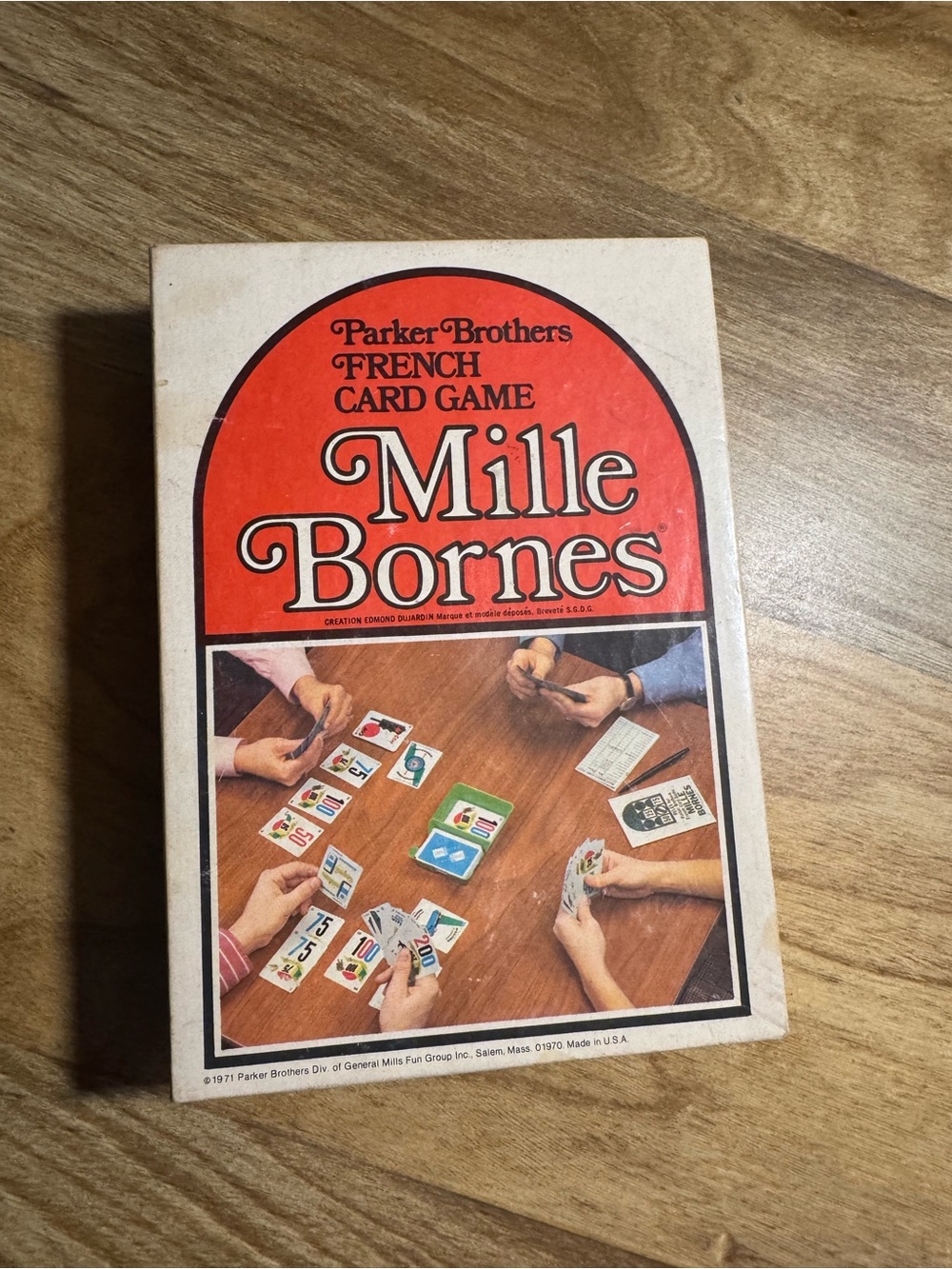Mille Bornes French Card Game - Red Edition